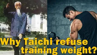 Why Taichi refuse training weights?