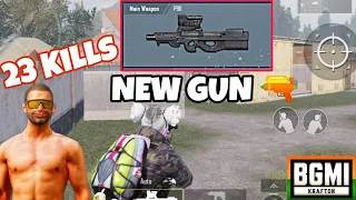 BGMI update! 3.2 New  Gun 23 Kills TDM