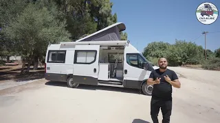 kouini caravane /amenagemont ivico dayli /المنزل المتنقل /camping car algeria