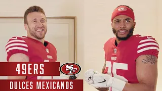 Los Jugadores de los 49ers Prueban Dulces Mexicanos