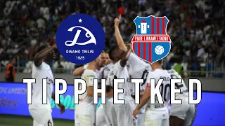 Tipphetked | Konverentsiliiga 1. eelring: Tbilisi Dinamo - Paide Linnameeskond 2:3 (1:0)