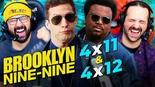 Brooklyn Nine-Nine 4x11 AND 4x12 REACTION!! EPIC TWO PARTER! "The Fugitive Part 1 & Part 2"