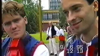 VFS Jánošík na ASUT 95 - sprievod, vystúpenie, zákulisie_Martin, 9.6.1995