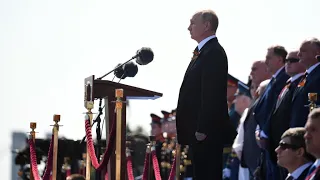 Victory Day parade in Moscow ahead of vote on controversial constitutional reforms