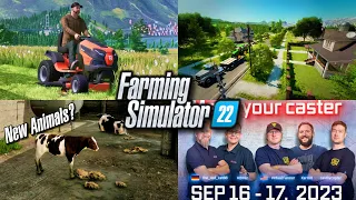 Farm Sim News - American Falls Update, No New Animals On Court, & More! | Farming Simulator 22