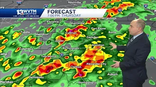 Alert Day: severe storms likely Thursday