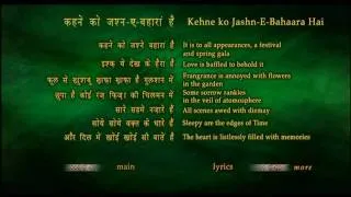 Jodhaa Akbar ( Sing with the Lyrics) -  Jashn - e - Bahaaraa HQ