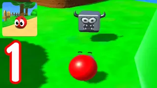 Red Ball 3D World-(Gameplay 1)-Niveles Del 1 Al 10