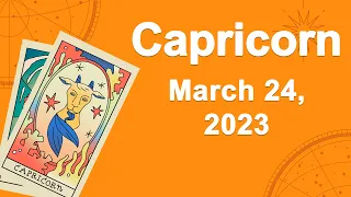 Capricorn horoscope for today March 24 2023 ♑️ The Biggest Blessing