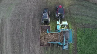 GoPro Karma - juurikkaan nostoa, Kemiö 2018