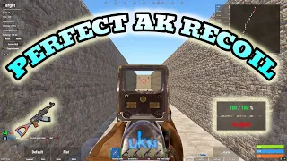 HOW TO GET PERFECT AK SPRAY IN RUST 2023