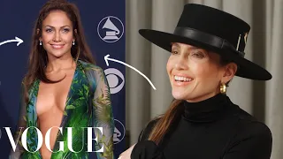 Jennifer Lopez Breaks Down 17 Looks, From "The Dress" to Her Wedding | Life in Looks | Vogue