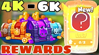 RUSH ROYALE - 6000 TROPHIES FULL REWARDS!!