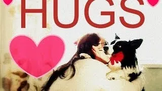 Teach Your Dog to HUG You! Easy trick to teach dogs.
