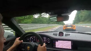 Porsche 911 992 GTS Nürburgring Nordschleife  traffic yellow Under8 BTG