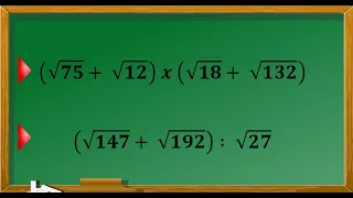 Cara Operasi Hitung Campuran Bentuk Akar