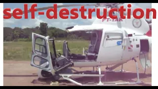 Helicopters self-destruction by oscillations and vibration. What is Ground resonance?