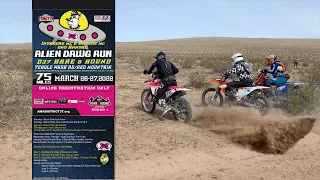 Alien Dawg Run. Rovers MC. Invaders MC. Hare and Hound Round 4. AMA D37 4K