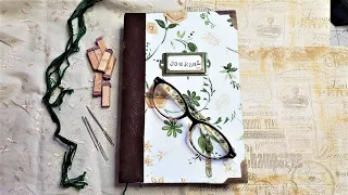 How to Make a Junk Journal (Part 2) Step by Step DIY Tutorial for Beginners Easy Solid Strong!