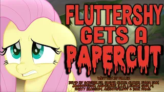 Pony Tales [MLP Fanfic Reading] 'Fluttershy Gets a Paper Cut' By Filler (DARK / COMEDY)