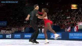 Vanessa James and Morgan Cipres SP Trophee Eric Bompard 2011