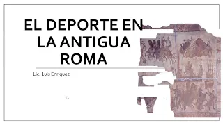 El deporte en Roma