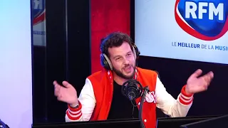 Claudio Capeo  chante "Ta main" dans les studios de RFM