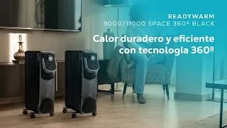 Radiadores de aceite ReadyWarm 9000/11000 Space 360º Black