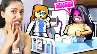 PREGNANT in ROBLOX MAPLE HOSPITAL!! (Roblox)