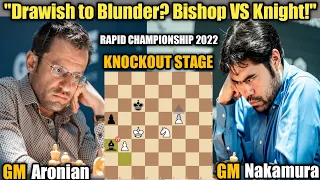 Chess.com Rapid Championship 2022 | Levon Aronian VS Hikaru Nakamura | Knockout Stage (Week 4)