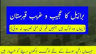 Brazil ka ajeeb o Ghareeb kabaristan | World tallest vertical Cemetery | Urdu Genius World