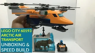 LEGO City Arctic Air Transport (60193) Unboxing, Speed Build and Review