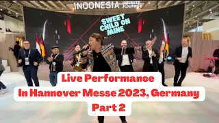 EKI - SWEET CHILD ON MINE (LIVE PERFORMANCE IN HANNOVER MESSE 2023, GERMANY 🇩🇪)PART 2