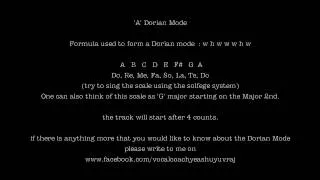 Dorian Mode (vocal practice)