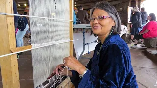 Florence Riggs Interview (Diné Textile Weaving)