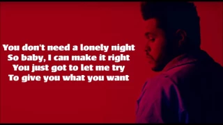 I Feel It Coming  - The Weeknd Feat Daft Punk On Screen Lyric Original Cover Video