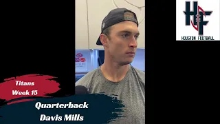 Texans Locker Room | Davis Mills on His Growth as a Quarterback and Staying Ready