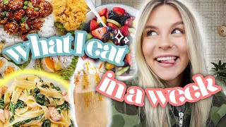 DAS esse ich alles in einer Woche 🤤💕 ( What I eat in a week + Rezepte ) | Dagi