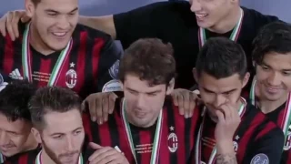 AC Milan wins Italy Super Cup 2016 HD