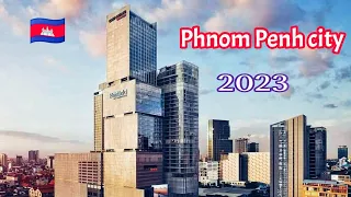Phnom Penh city 2023 Photo slideshow Skyline view