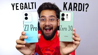 Infinix Zero 30 5G vs iQOO Z7 Pro *Full Comparison* ⚡ Ye Kya Kar Dia? 😱