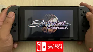 Actraiser Rennaisance First Hands-On With Nintendo Switch Handheld Gameplay