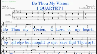 Be Thou My Vision  (Irish Folk - Byrne/Hull) [v2] Quartet