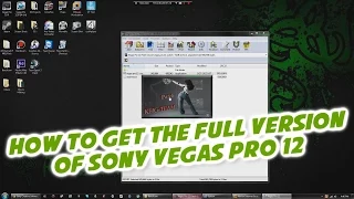 100% Working crack for Vegas Pro 12 [KHG Team] NO VIRUS