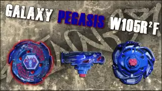 Galaxy Pegasis W105R²F VS Gravity Perseus AD145WD - AMVBB Beyblade Battle