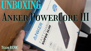 Unboxing: Anker PowerCore III 10,000 PD