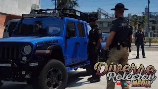 A State Trooper Caught Me With Weed || Diverse Roleplay (DVRP) || GTA V RP