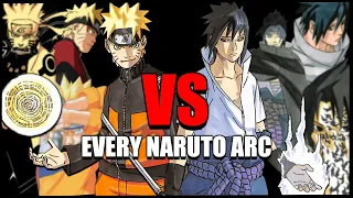 Naruto vs Sasuke in Every Arc | Who was Stronger?