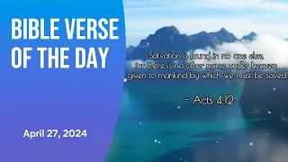 Bible Verse of the Day: April 27, 2024 #motivation #asmr #2024  #inspiration  #quotes #bibleverses