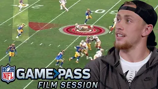 George Kittle Breaks Down Route Running, the Advantages of Motion, & Run Blocking | NFL Film Session